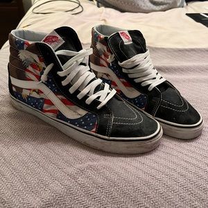 Vans Red White & Blue